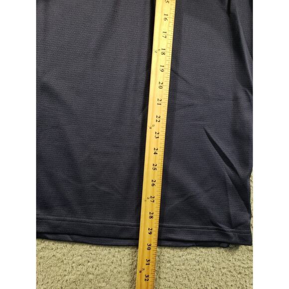 Under Armour Shirt Mens XL Extra Large Blue Polo Loose Golf Short Sleeve Stretch - Picture 6 of 10